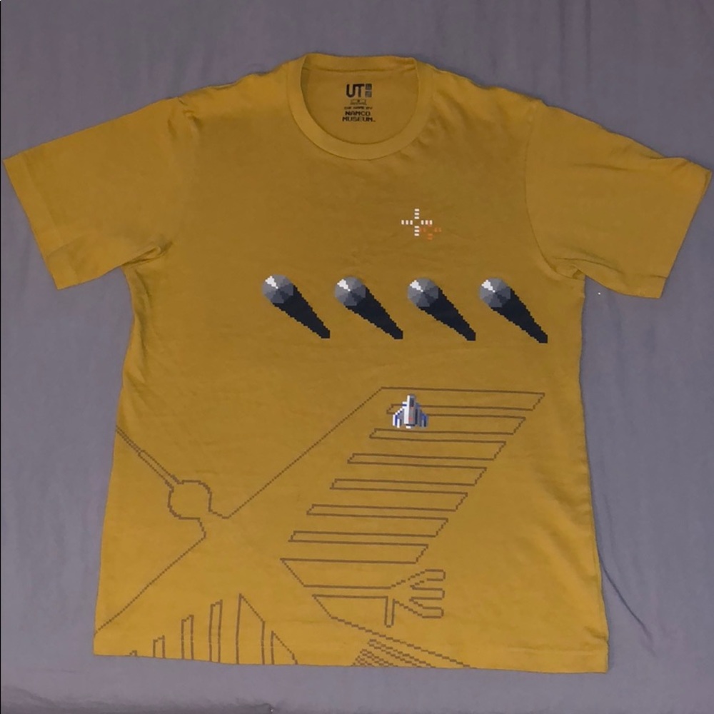 Uniqlo THE GAME BY NAMCO MUSEAM tee